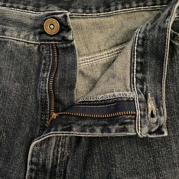 Wrangler Shorts Dark blue Jorts Carpenter Cargo Pockets Baggy Y2k Size 38 - Picture 6 of 9